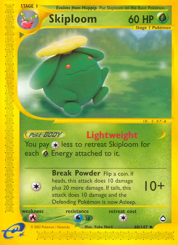 Skiploom card