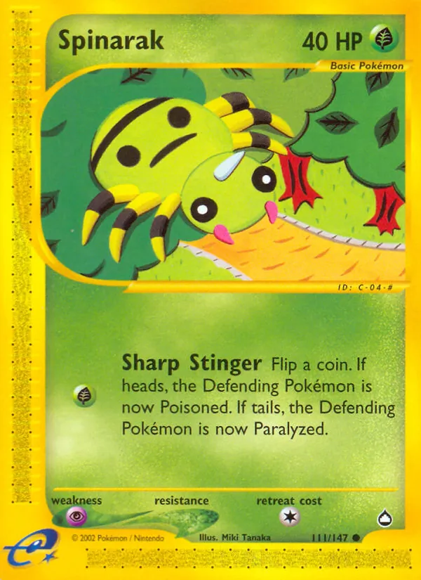 Spinarak card