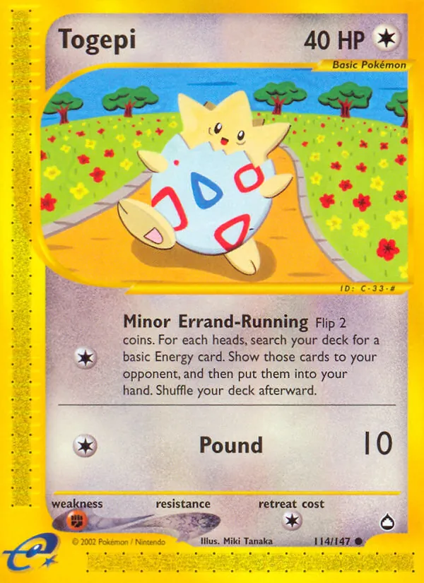 Togepi card