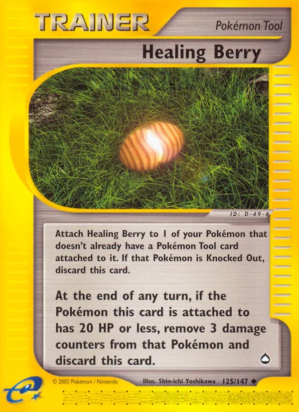 Healing Berry card