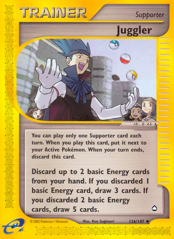 Juggler card