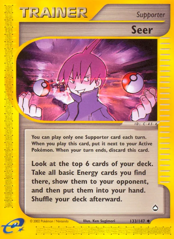 Seer card