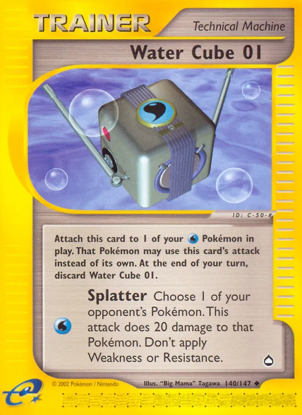 Water Cube 01 card