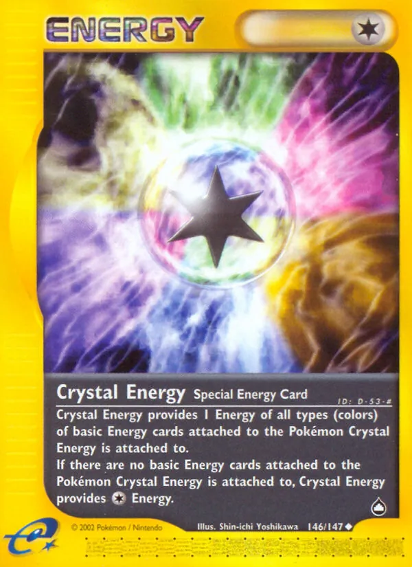 Crystal Energy card