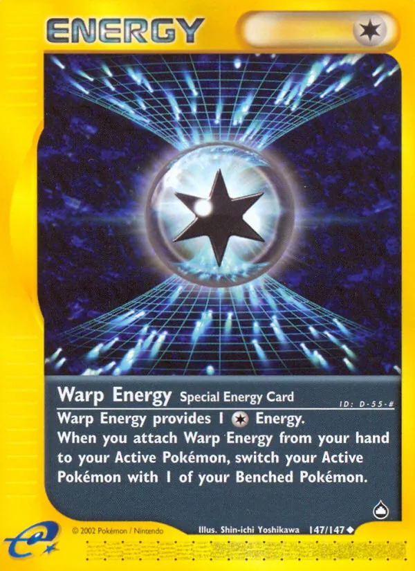 Warp Energy card