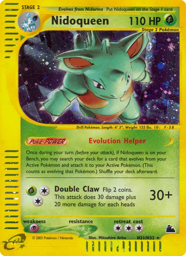 Nidoqueen Pokémon card