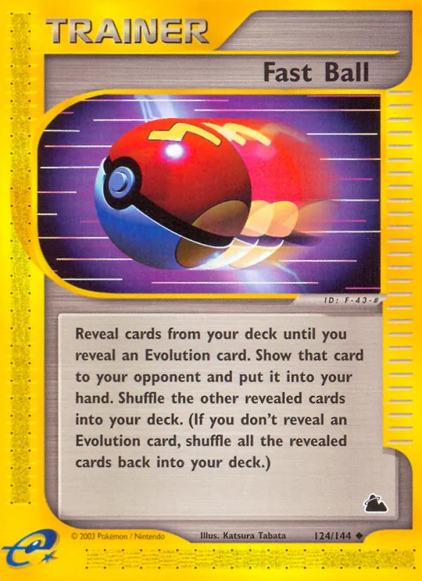 Fast Ball card