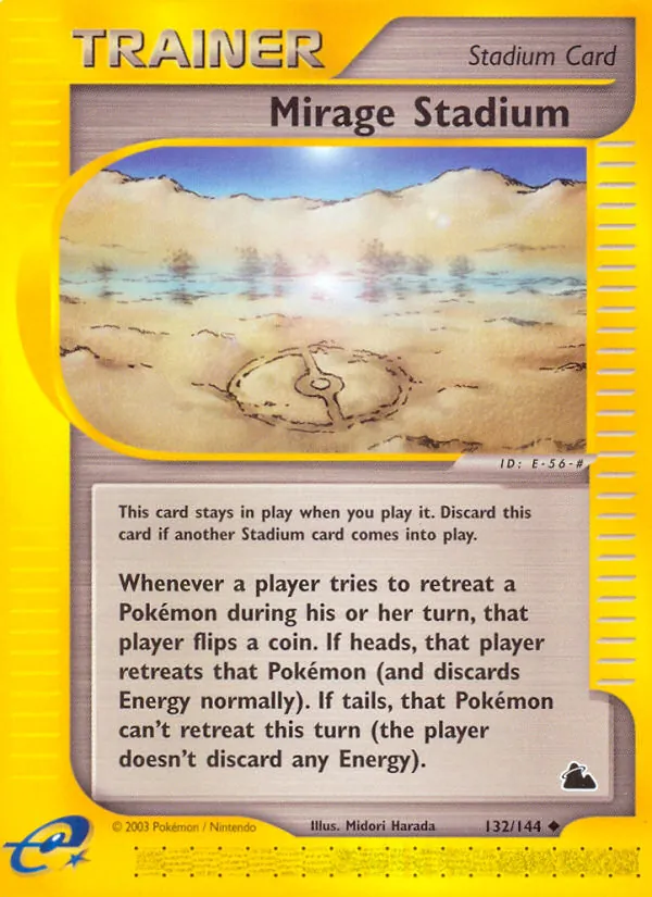 Mirage Stadium card