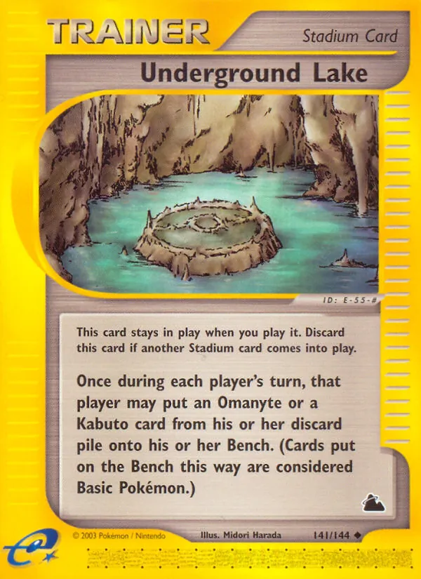 Underground Lake card