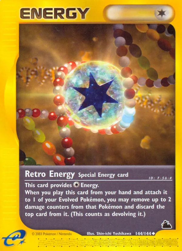 Retro Energy card