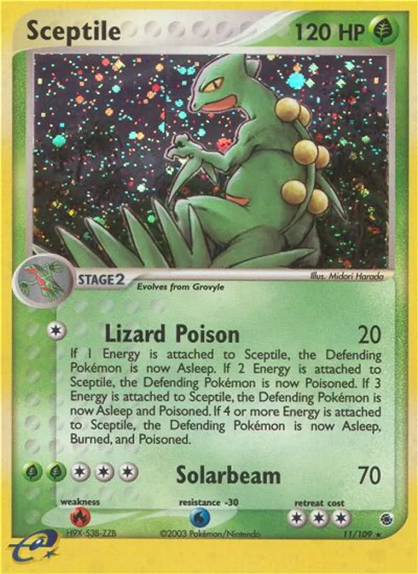 Sceptile card