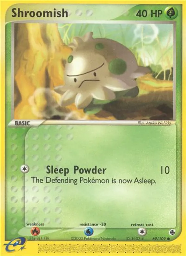 Shroomish card
