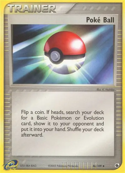 Poké Ball Pokémon card