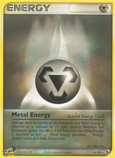 Metal Energy Pokémon card