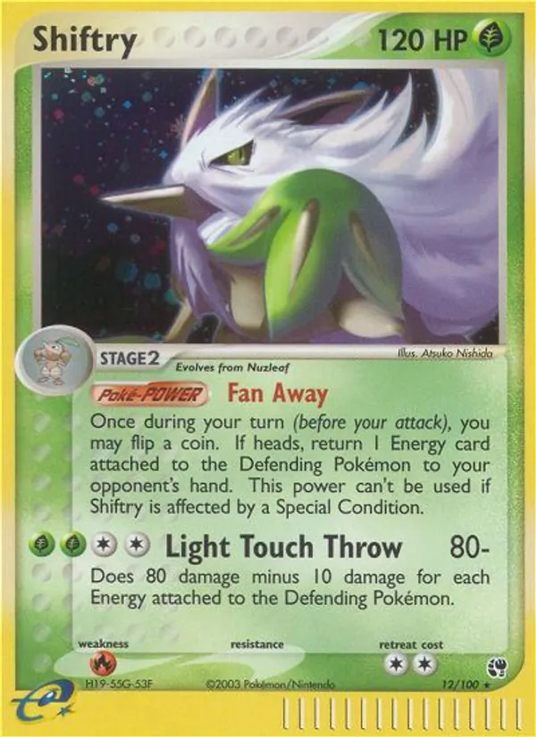 Shiftry card