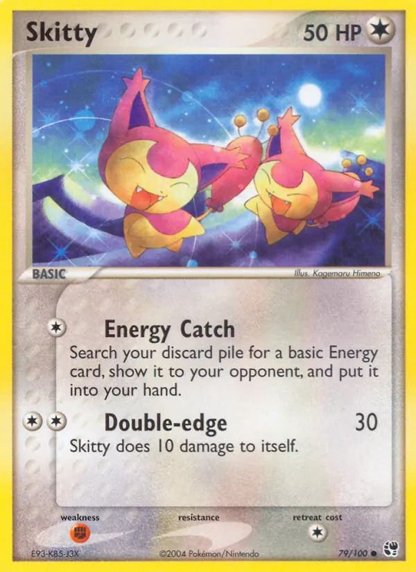 Skitty Pokémon card