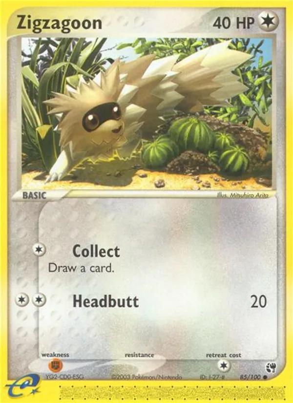 Zigzagoon card