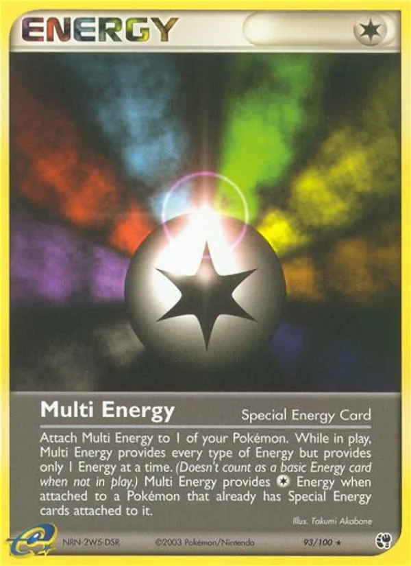 Multi Energy card