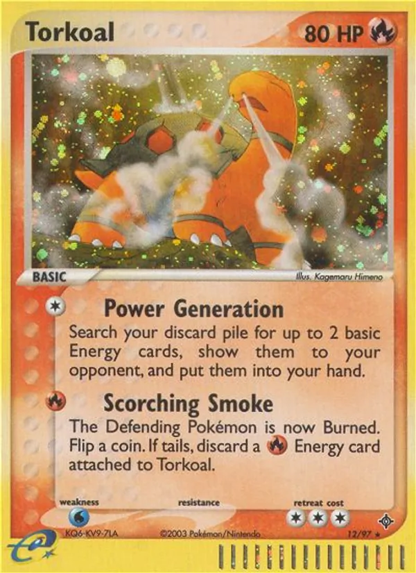 Torkoal card