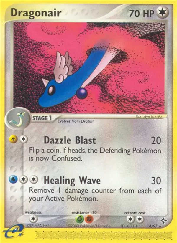 Dragonair Pokémon card