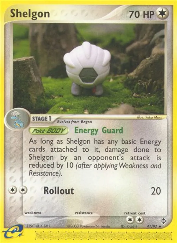 Shelgon card