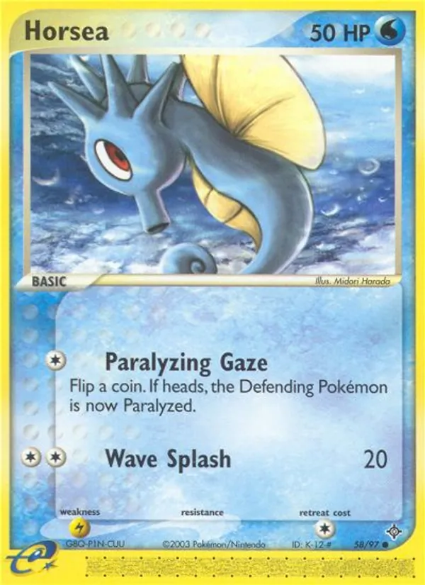 Horsea card