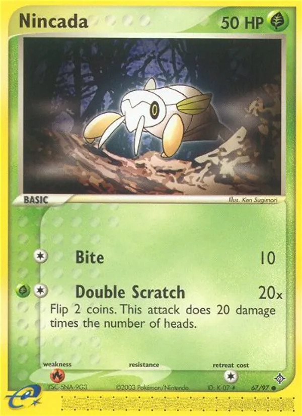 Nincada card