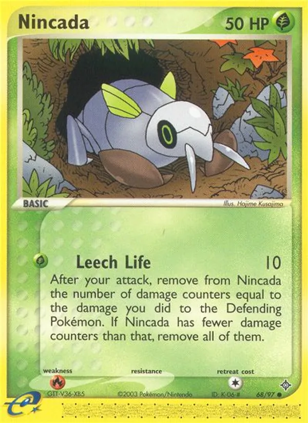 Nincada card