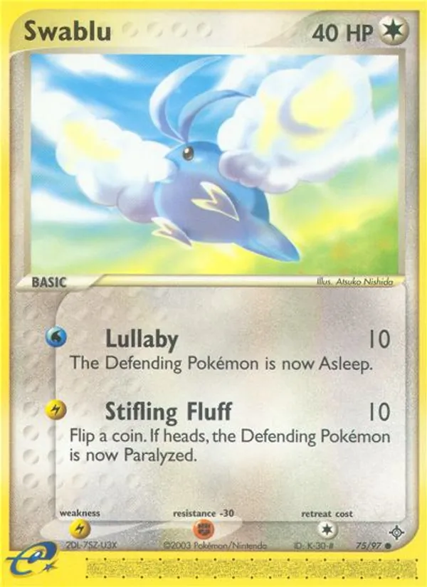 Swablu card