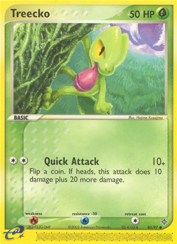 Treecko card