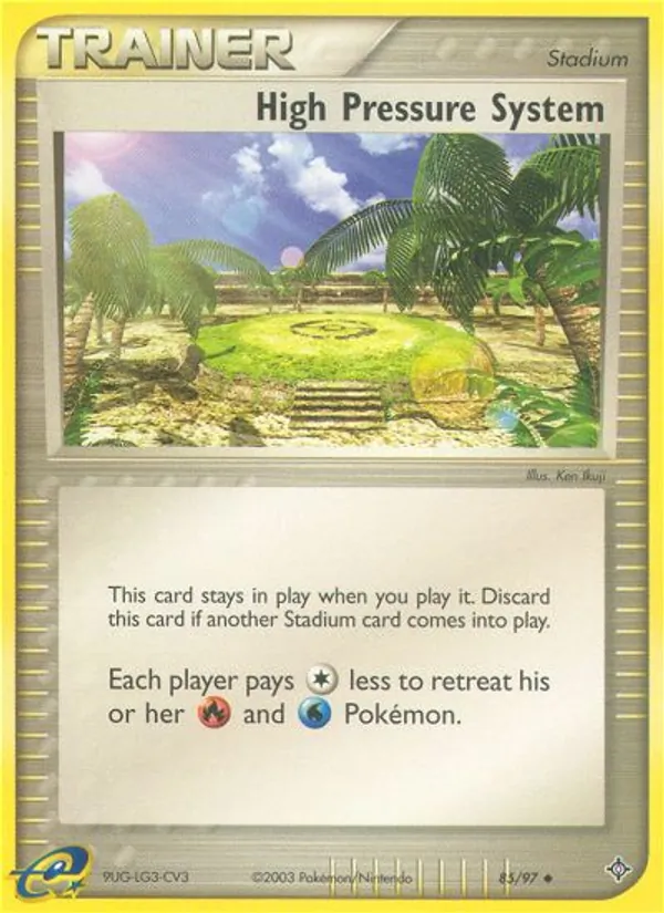 High Pressure System card