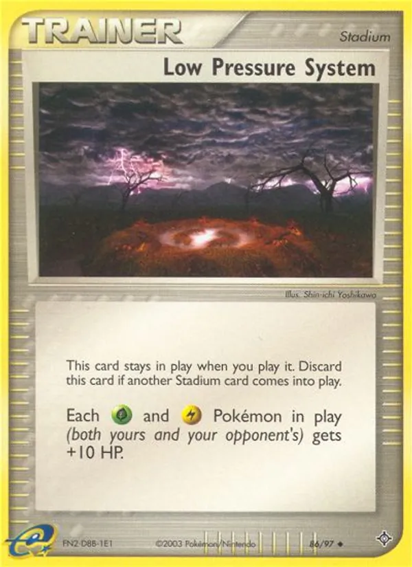 Low Pressure System card