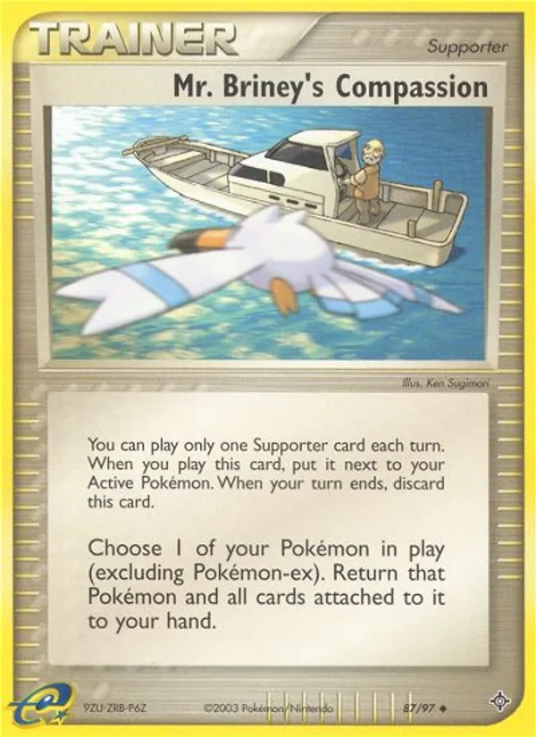 Mr. Briney's Compassion card