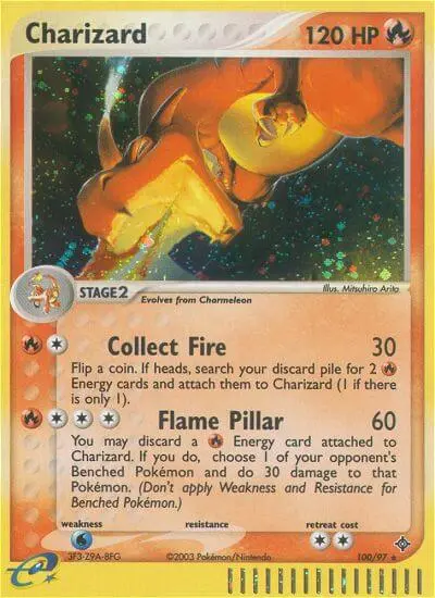 Charizard Pokémon card