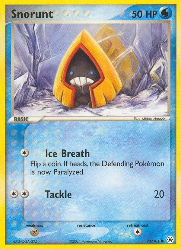 Snorunt card