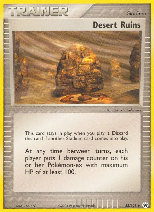Desert Ruins card