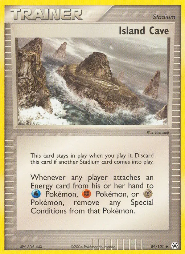 Island Cave card