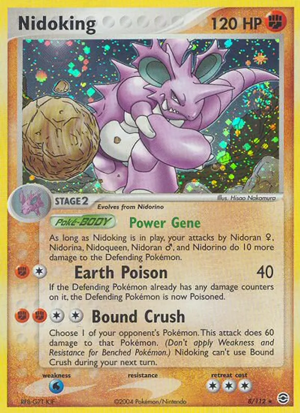 Nidoking card