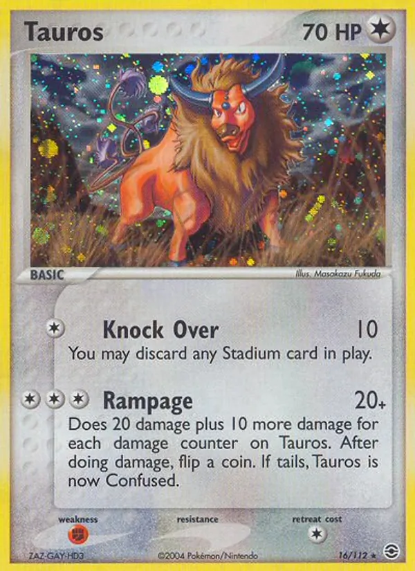 Tauros card