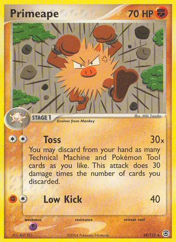 Primeape card