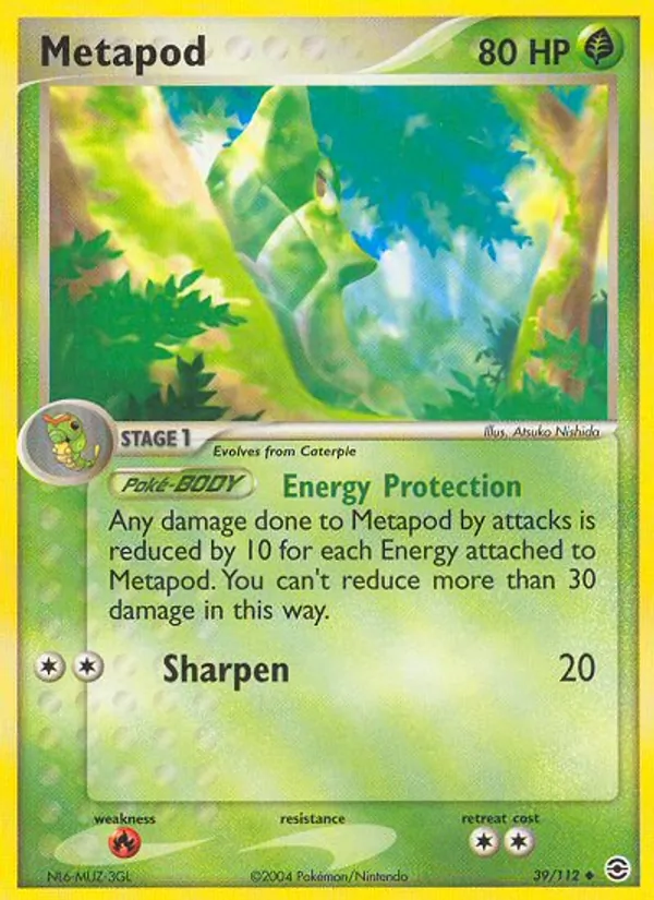 Metapod card