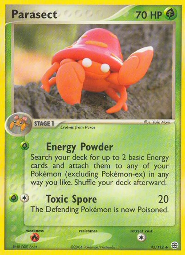 Parasect card
