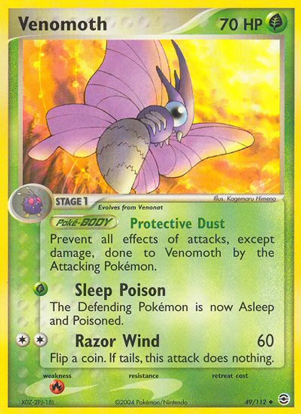 Venomoth card