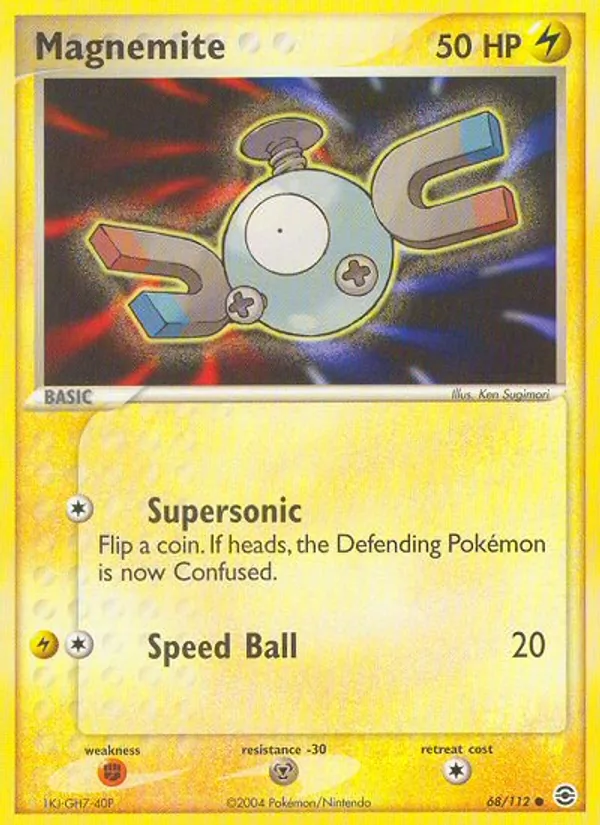 Magnemite Pokémon card