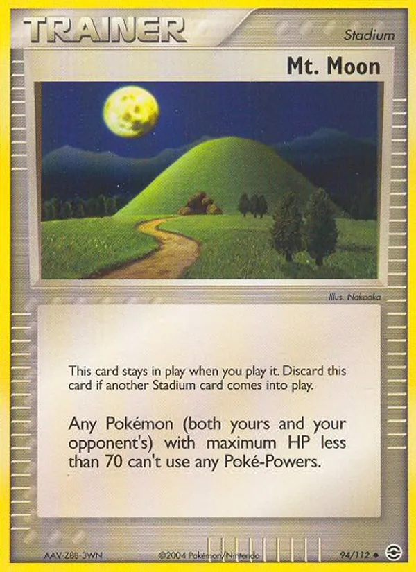 Mt. Moon card