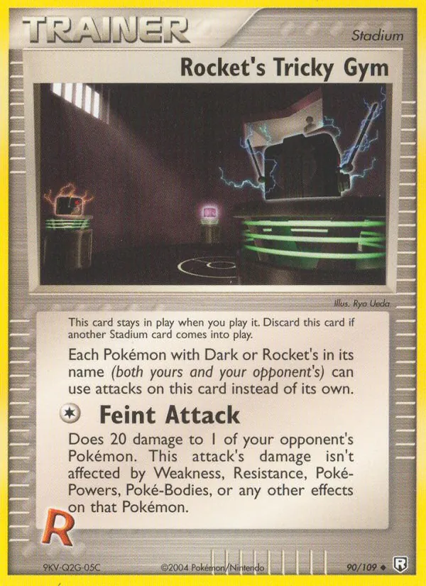 Rocket's Tricky Gym card