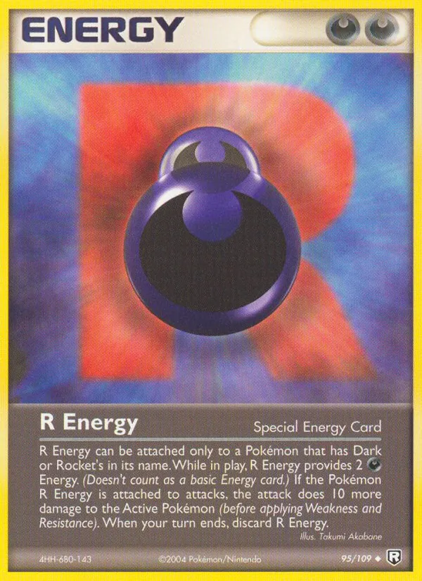 R Energy card