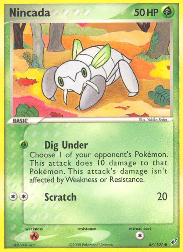 Nincada card