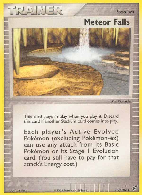 Meteor Falls card