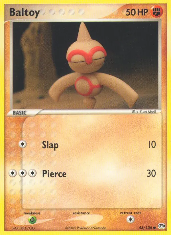 Baltoy Pokémon card